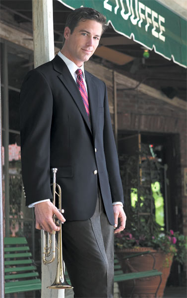 man-with-trumpet-big - Hardwick & Harmony Suit Separates
